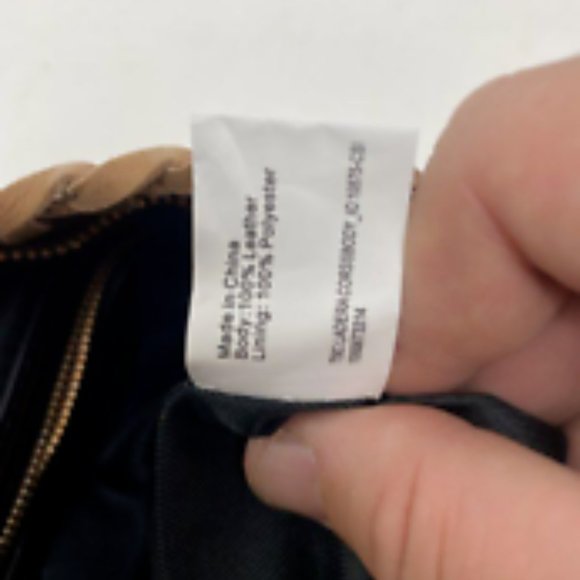 The Sak Women's Beige Leather Adjustable Strap Crossbody Shoulder Handbag Purse - Picture 4 of 6